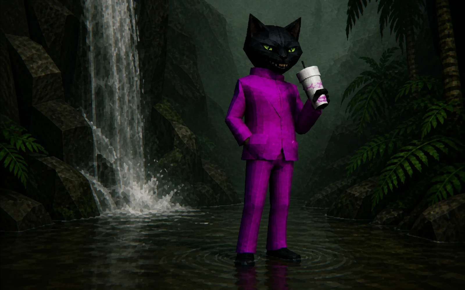 Standing in water
